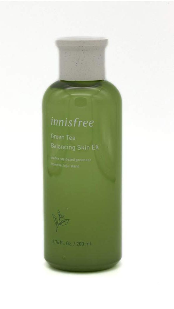 innisfree green tea balancing toner
