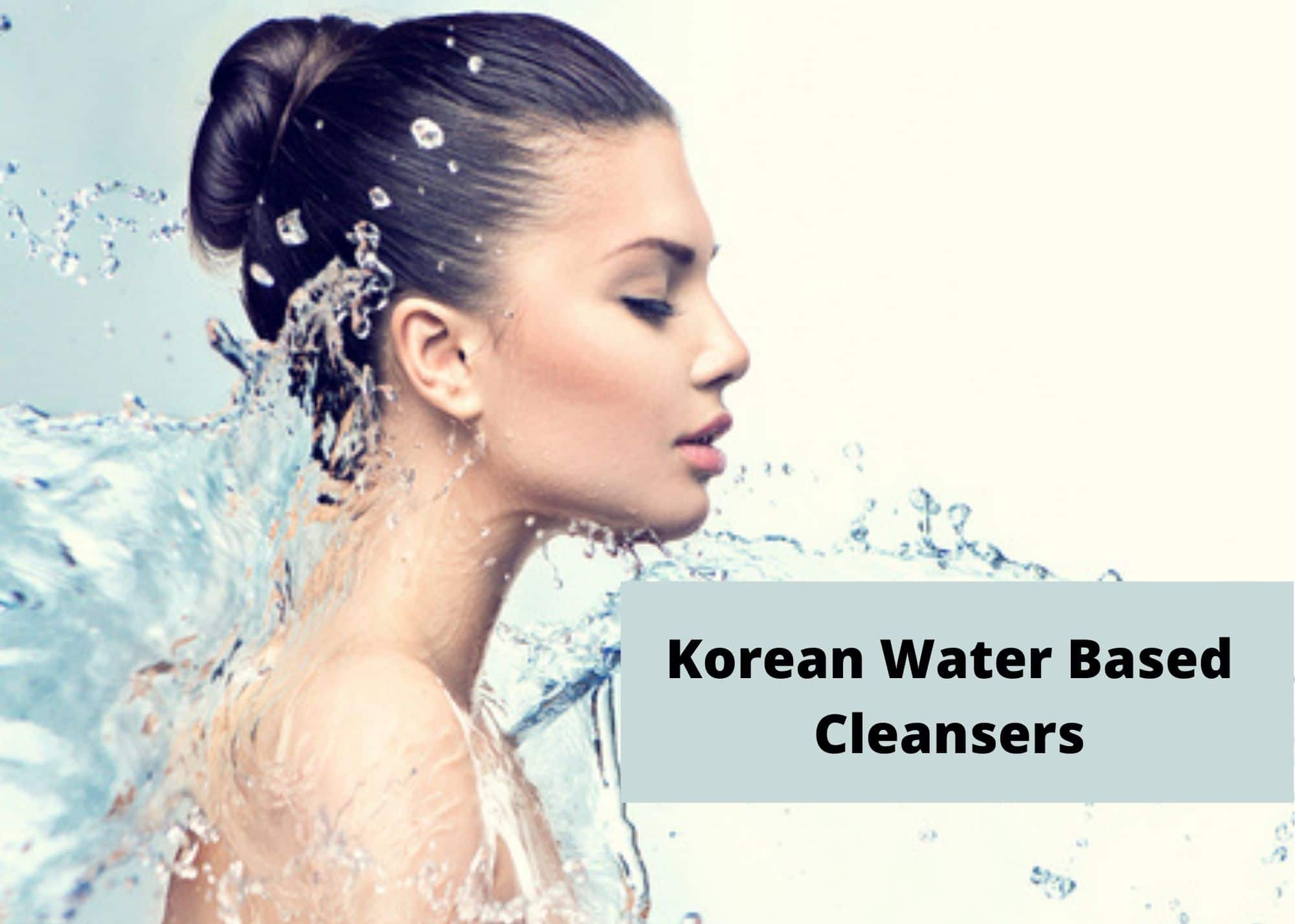 Korean water cleanser