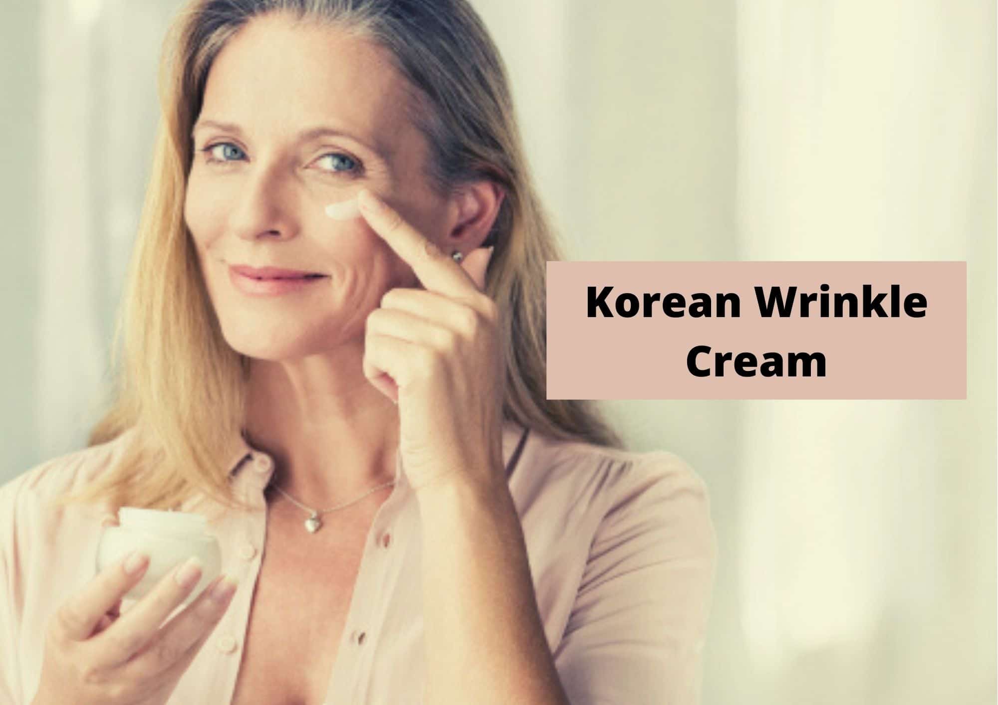 best korean wrinkle cream