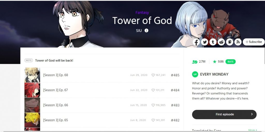 how to translate korean webtoons