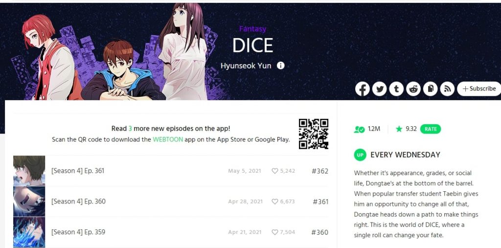 best korean webtoons in english