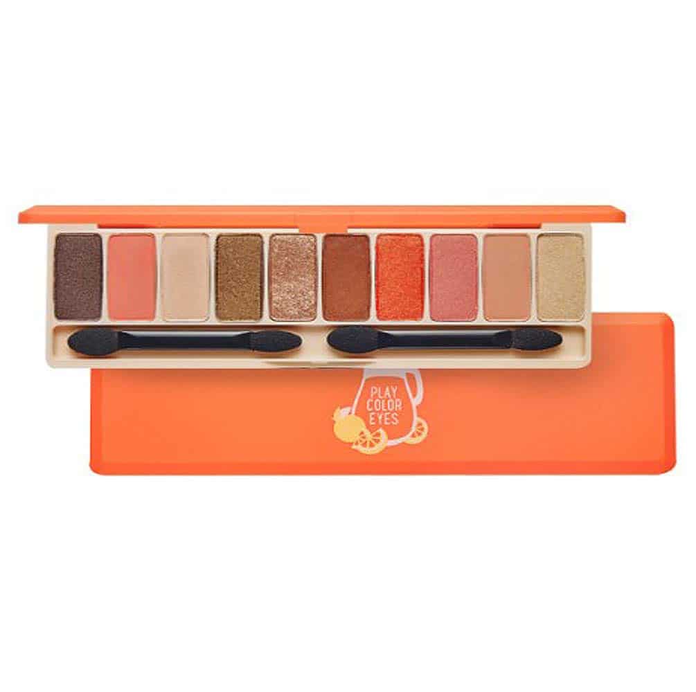 best coral eyeshadow palette korean