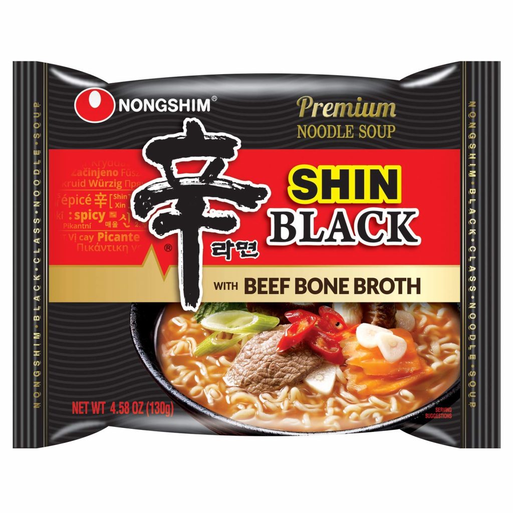nongshim shin black noodle so