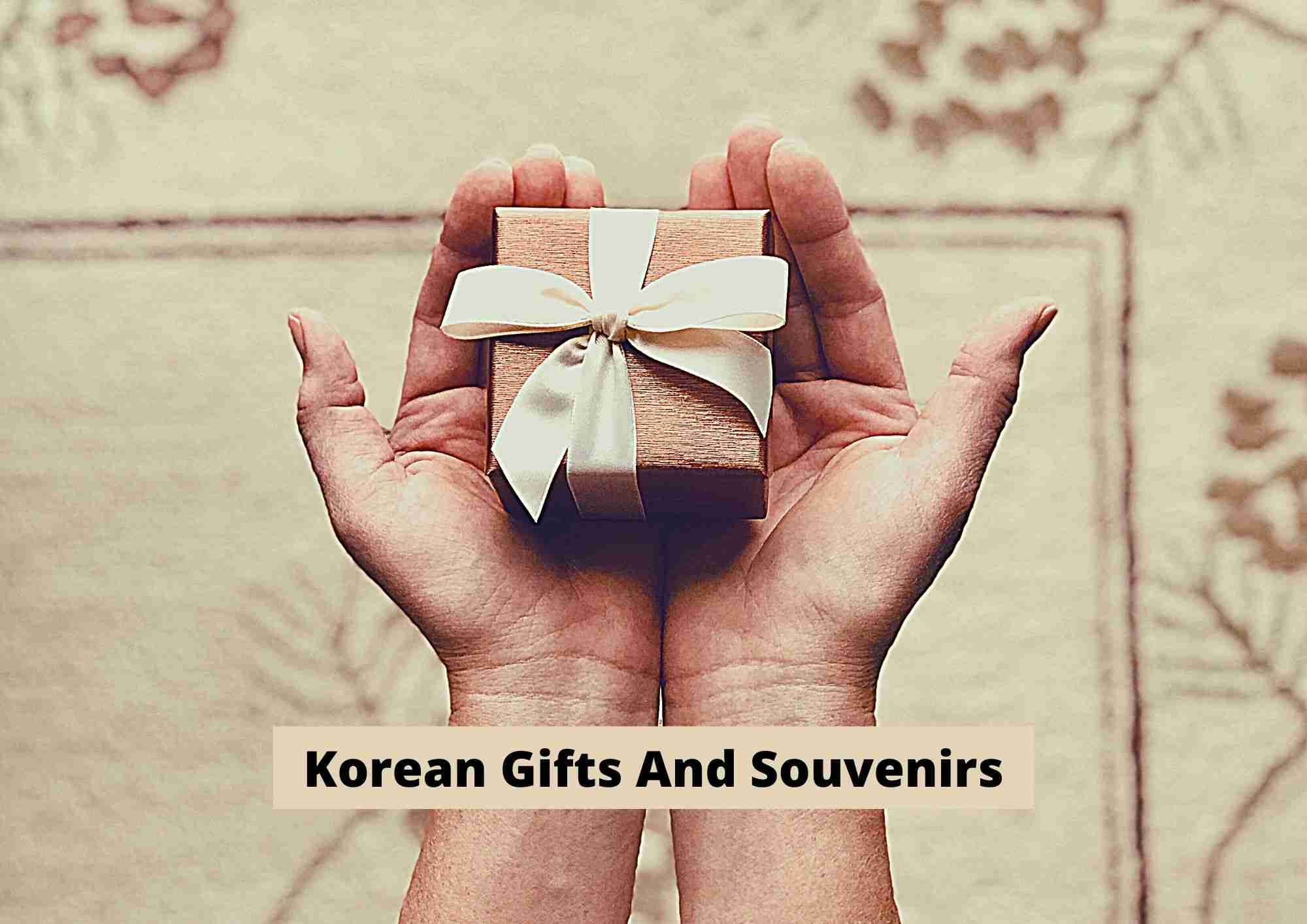 Best korean gifts and souvenirs