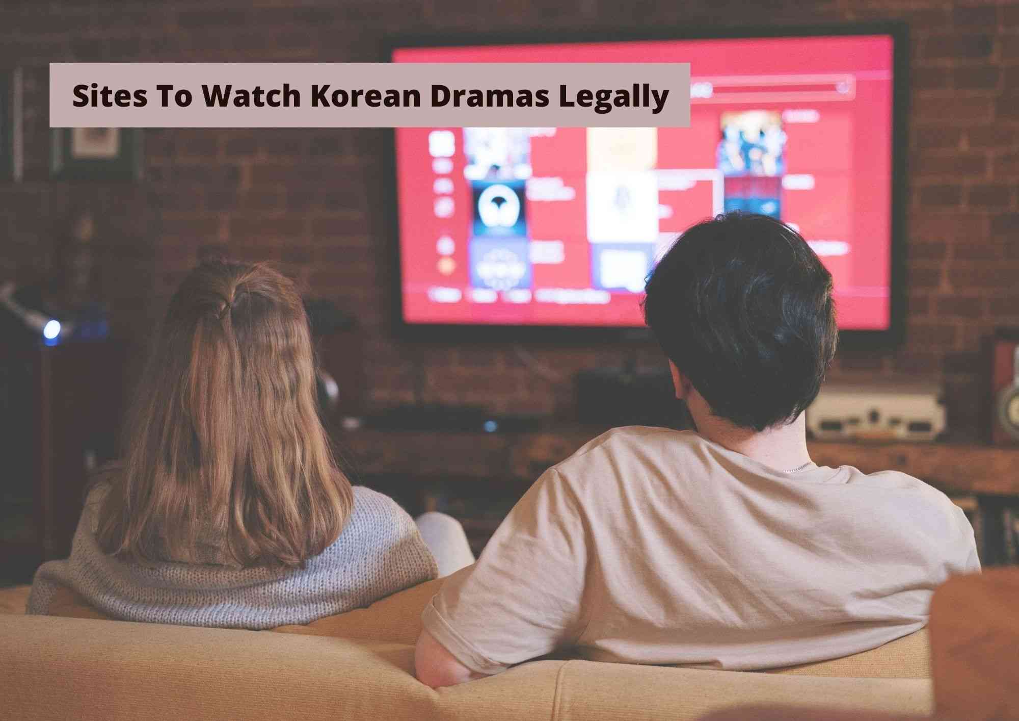 which sites to watch korean dramas legally