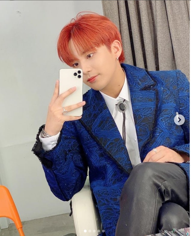 ateez hair color trends