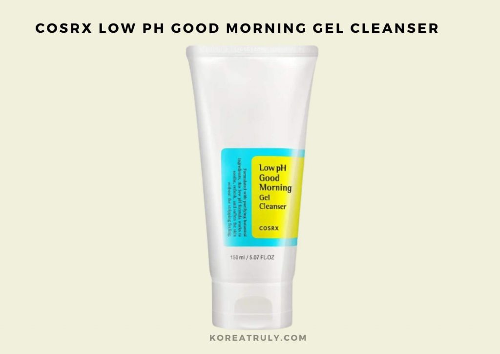 best korean water based cleanser for dry skin