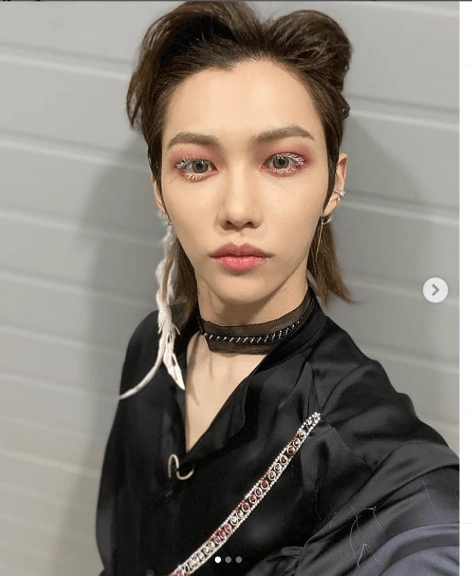 lee felix natural hair color