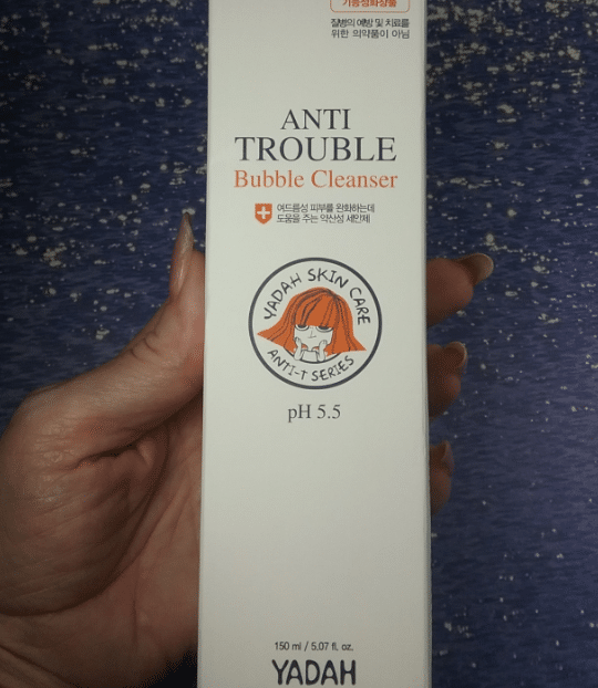 korean bubble face wash