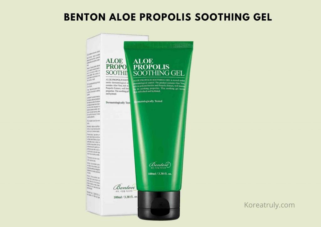 best korean aloe vera soothing gel