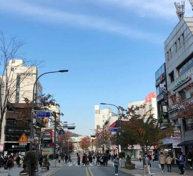 korean street names in seoul
