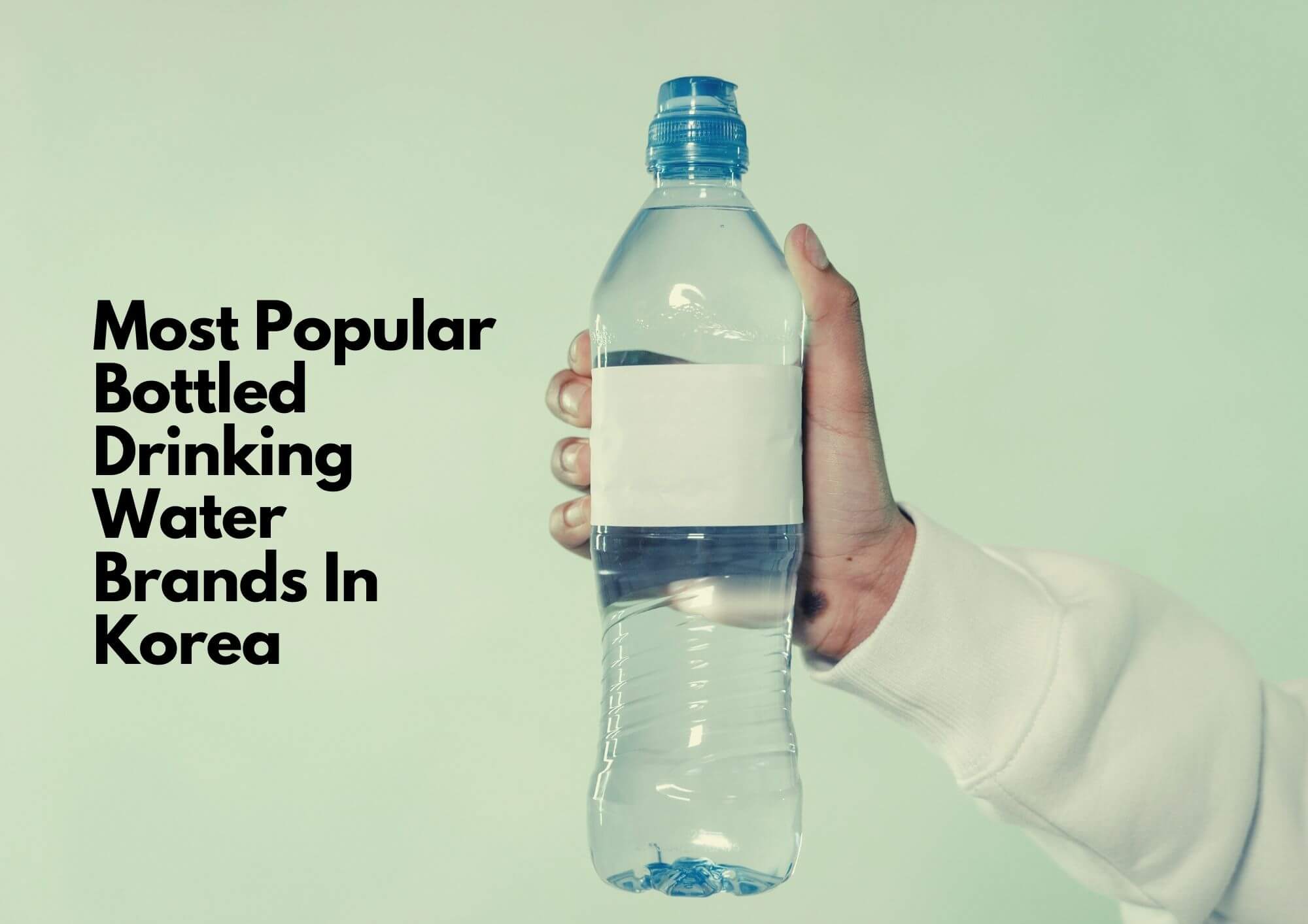 Top bottled drinking water brands in korea