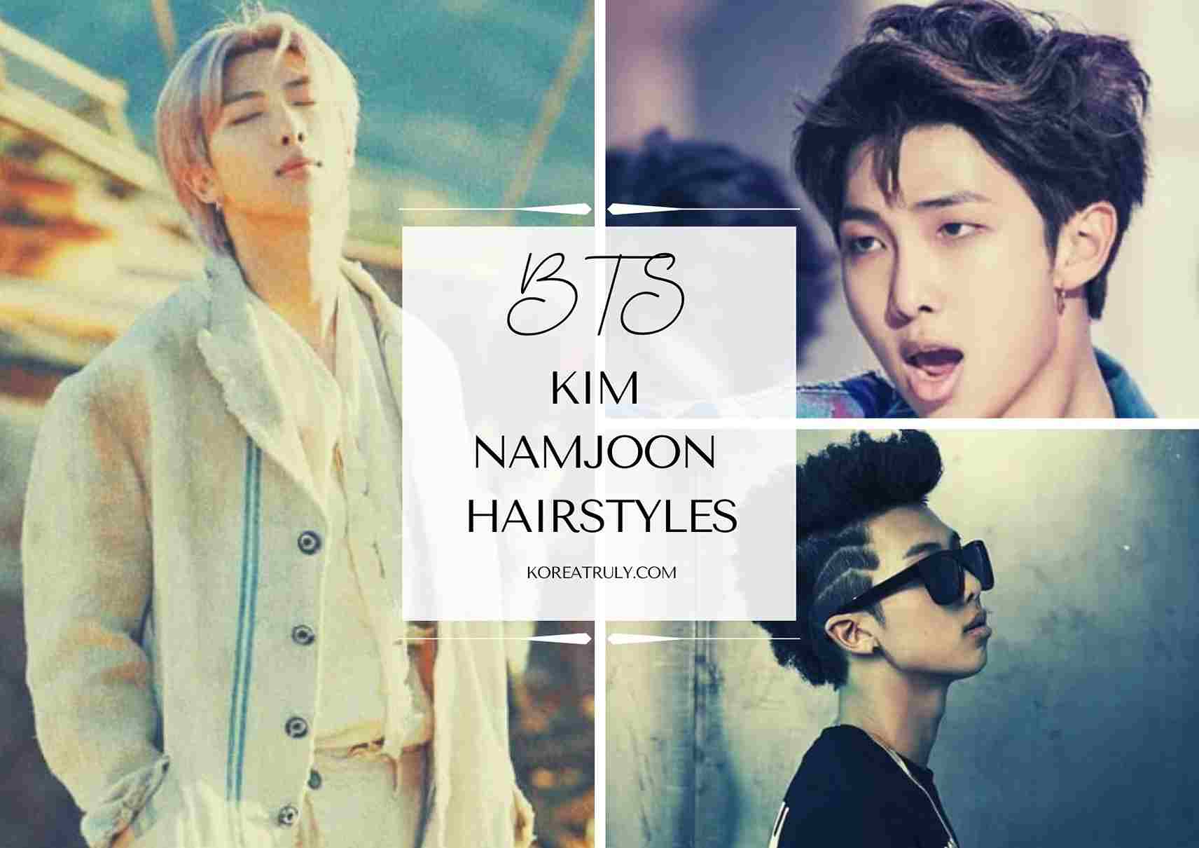 BTSデビュー後のRMヘアスタイル