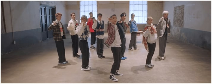 kpop point dance