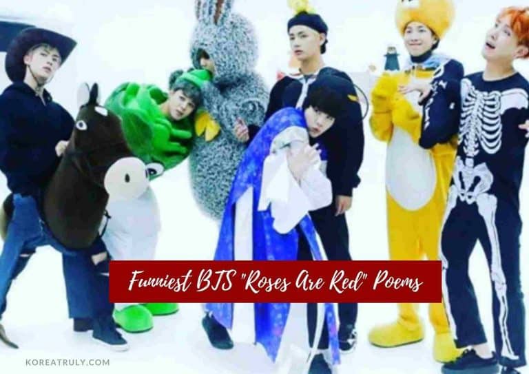 14 Super Funny BTS Roses Are Red Poems That Will Tickle Your Funnybones