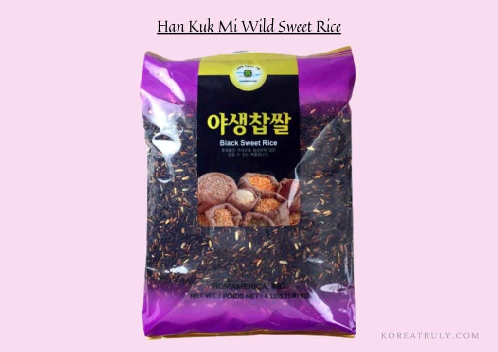 best korean purple rice brand