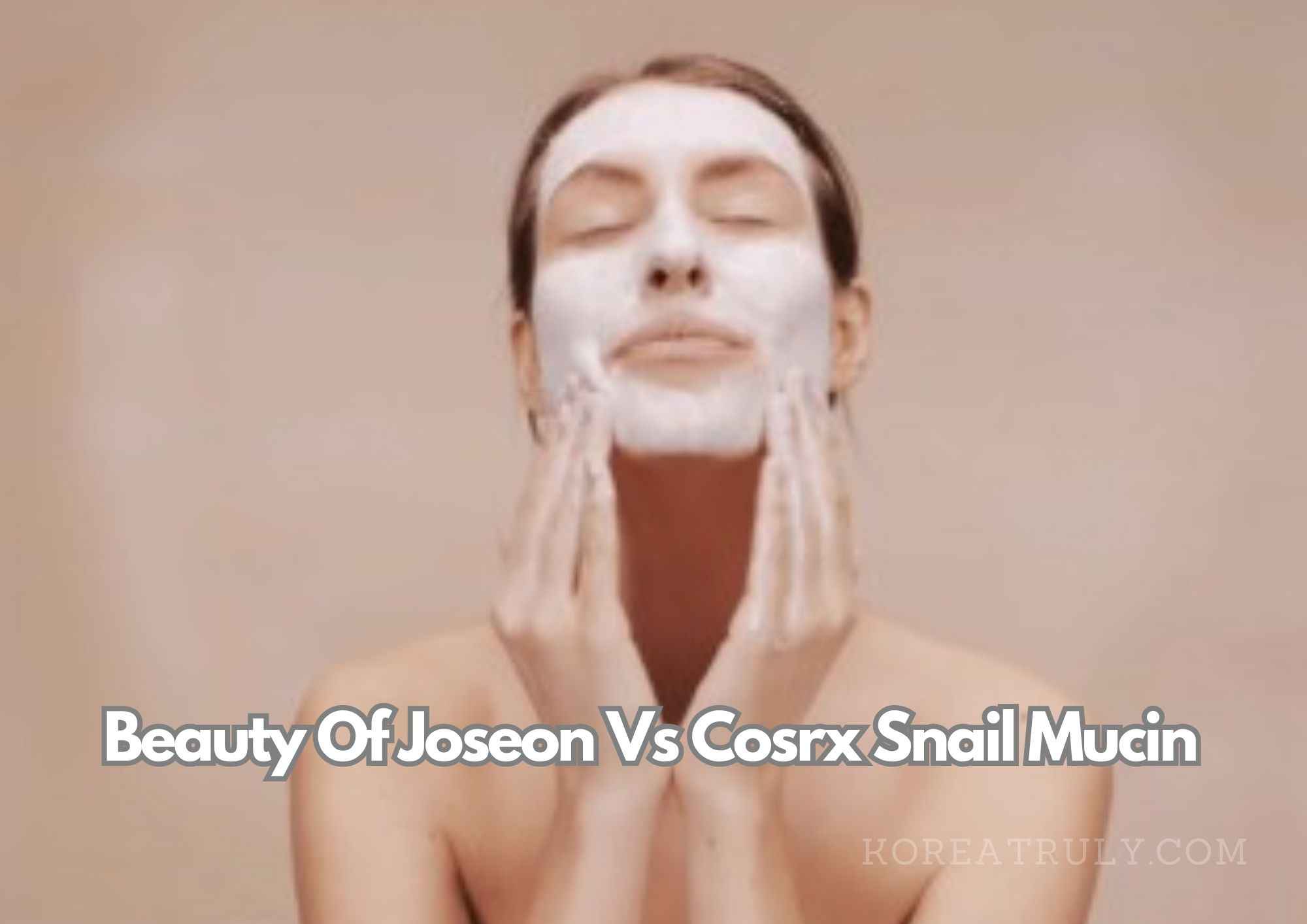 Beauty Of JoseonとCosrxのSnail Mucinを比較。