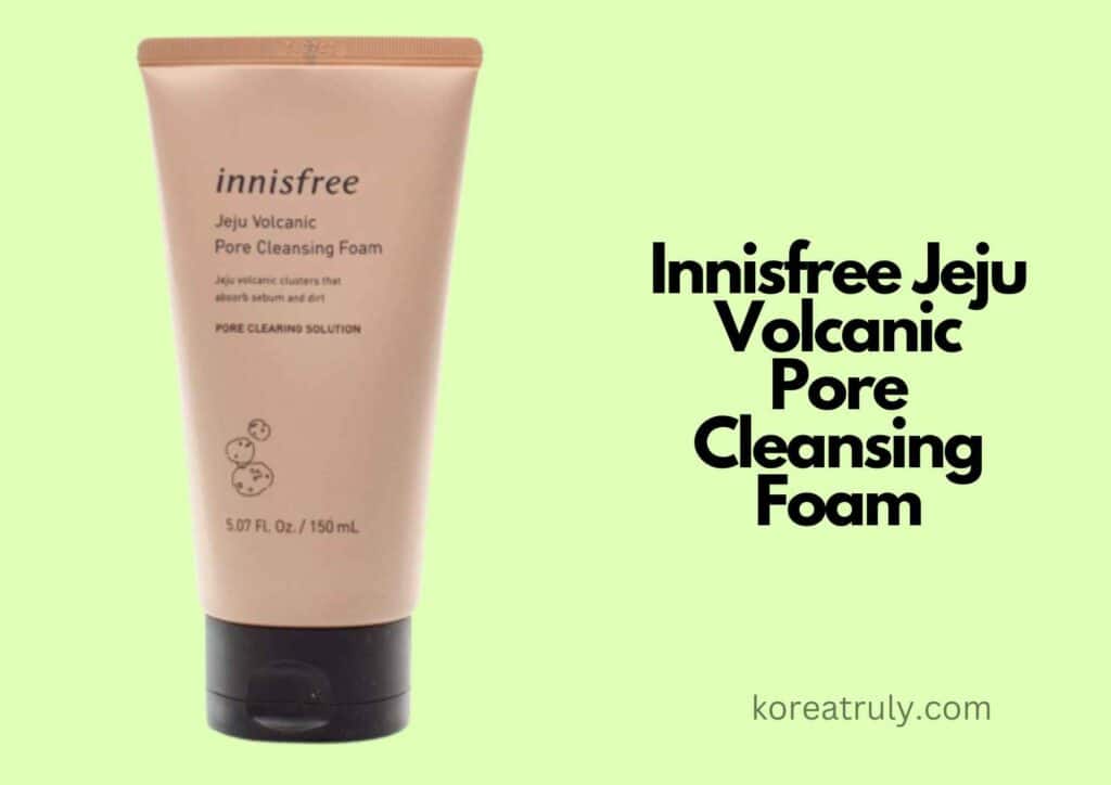 Best Korean Face Wash For Pores Overall